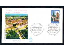 1980 - LBF/3989 - FRANCIA - MONTAUBAN - BUSTA FDC