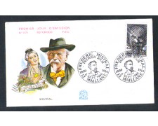 1980 - LBF/3896 - FRANCIA - FREDRIC  MISTRAL - BUSTA FDC