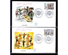 1981 - LOTTO/10919 - FRANCIA - EUROPA FOLCLORE - 2 BUSTE FDC