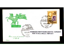 1962 - LBF/3495 - ITALIA - CENTENARIO POSTE ITALIANE DILIGENZA POSTALE - BUSTA 1962 - LBF/3495 - ITALIA - CENTENARIO POSTE ITALIANE DILIGENZA POSTALE - BUSTA