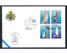 2001 - LOTTO/11217 - SAN MARINO - REGATA VELICA - BUSTA FDC 2001 - LOTTO/11217 - SAN MARINO - REGATA VELICA - BUSTA FDC