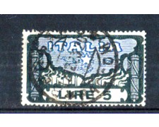 1923 - LOTTO/11300 - REGNO - 5 LIRE MARCIA SU ROMA - USATO 1923 - LOTTO/11300 - REGNO - 5 LIRE MARCIA SU ROMA - USATO
