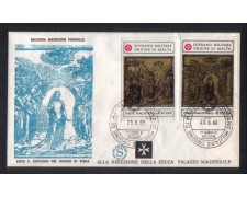 1980 - FDC/2212B SMOM - FORMELLE DI S. GIOVANNI - FDC 1980 - FDC/2212B SMOM - FORMELLE DI S. GIOVANNI - FDC