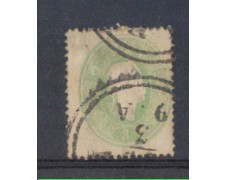 1860 - LBF/2003A - AUSTRIA - 3 K. VERDE USATO 1860 - LBF/2003A - AUSTRIA - 3 K. VERDE USATO