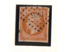 1853 - LBF/2260 - FRANCIA - 10c. BRUNO CHIARO - USATO 1853 - LBF/2260 - FRANCIA - 10c. BRUNO CHIARO - USATO