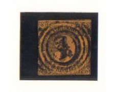STATI DEL SUD - 1852 - LBF/2382 - 9k. GIALLO STATI DEL SUD - 1852 - LBF/2382 - 9k. GIALLO