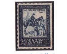 1952 - LBF/2392 - SARRE - GIORNATA FRANCOBOLLO 1952 - LBF/2392 - SARRE - GIORNATA FRANCOBOLLO