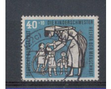 1956 - LBF/2460 - GERMANIA FEDERALE - 40+10p. PRO INFANZIA 1956 - LBF/2460 - GERMANIA FEDERALE - 40+10p. PRO INFANZIA