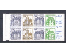 1979 - LBF/2470 - GERMANIA FEDERALE - CASTELLI CARNET 1979 - LBF/2470 - GERMANIA FEDERALE - CASTELLI CARNET
