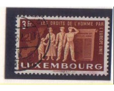1951 - LBF/2590 - LUSSEMBURGO - CONSIGLIO D'EUROPA 3 Fr. 1951 - LBF/2590 - LUSSEMBURGO - CONSIGLIO D'EUROPA 3 Fr.