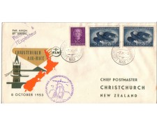 OLANDA - 1953 - LBF/3270 - VOLO KLM LONDON/CHRISTCHURCH NUOVA ZELANDA OLANDA - 1953 - LBF/3270 - VOLO KLM LONDON/CHRISTCHURCH NUOVA ZELANDA
