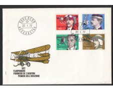 SVIZZERA - 1977 - LBF/3308 - PIONIERI DELL'AVIAZIONE