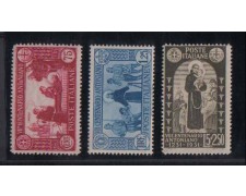 1931 - LOTTO/REG298TVL -  REGNO - S.ANTONIO 3v. - T/L