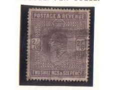 1902 - LOTTO/1841 - GRAN BRETAGNA - 2/6 VIOLETTO - USATO 1902 - LOTTO/1841 - GRAN BRETAGNA - 2/6 VIOLETTO - USATO
