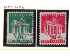 GERMANIA - BIZONA - 1948 - LOTTO/2036  -  AIUTO A BERLINO 2v.