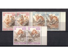1982 - LOTTO/5813U - VATICANO - S.TERESA D'AVILA 3v. 1982 - LOTTO/5813U - VATICANO - S.TERESA D'AVILA 3v.