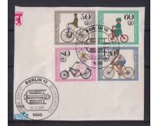 1985 - LOTTO/2787 - BERLINO - STORIA DELLA BICICLETTA 1985 - LOTTO/2787 - BERLINO - STORIA DELLA BICICLETTA