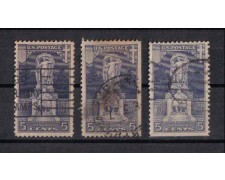 1926 - LOTTO/2940 - STATI UNITI - 5c. ERICSON USATI 1926 - LOTTO/2940 - STATI UNITI - 5c. ERICSON USATI