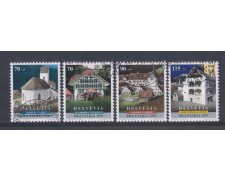 1997 - LOTTO/3106 - SVIZZERA - PRO PATRIA 4v. 1997 - LOTTO/3106 - SVIZZERA - PRO PATRIA 4v.