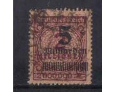 1923 - LOTTO/3447 - GERMANIA REICH - 5MILIARDEN SU 2Mn. - USATO 1923 - LOTTO/3447 - GERMANIA REICH - 5MILIARDEN SU 2Mn. - USATO