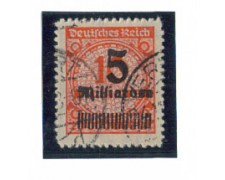 1923 - LOTTO/3448 - GERMANIA REICH - 5MD SU 10MN. 1923 - LOTTO/3448 - GERMANIA REICH - 5MD SU 10MN.