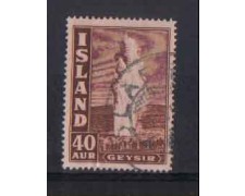 1938/39 - LOTTO/3565 - ISLANDA - 40 AUR BRUNO 1938/39 - LOTTO/3565 - ISLANDA - 40 AUR BRUNO