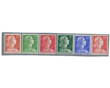 1955/59 - LOTTO/3669 - FRANCIA - MARIANNA DI MULLER 6v. 1955/59 - LOTTO/3669 - FRANCIA - MARIANNA DI MULLER 6v.