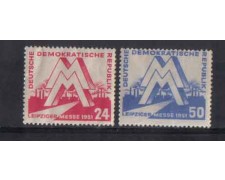 1951 - LOTTO/3690 - GERMANIA ORIENTALE - FIERA DI LIPSIA 1951 - LOTTO/3690 - GERMANIA ORIENTALE - FIERA DI LIPSIA