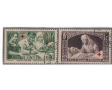 1940 - LOTTO/FRA460CPU - FRANCIA - PRO CROCE ROSSA - USATI