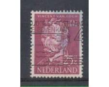 1954 - LOTTO/8747EU - OLANDA - 25+8c. VAN GOGH - USATO 1954 - LOTTO/8747EU - OLANDA - 25+8c. VAN GOGH - USATO
