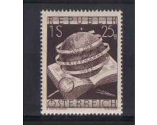 1953 - LOTTO/3833 - AUSTRIA - GIORNATA FRANCOBOLLO
