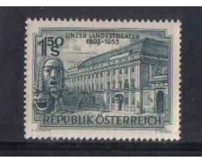 1953 - LOTTO/3834 -AUSTRIA - TEATRO DI LINZ