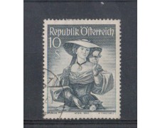 1948/50 - LOTTO/4078U - AUSTRIA - 10Sc. COSTUMI  USATO