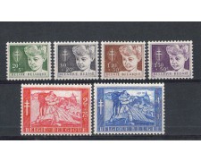 1954 - LOTTO/4123 - BELGIO - PRO OPERE ANTITUBERCOLARI 1954 - LOTTO/4123 - BELGIO - PRO OPERE ANTITUBERCOLARI