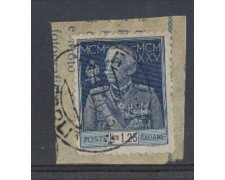 1925 - LOTTO/REG191UD - REGNO - 1,25 LIRE GIUBILEO DENT.11 USATO 1925 - LOTTO/REG191UD - REGNO - 1,25 LIRE GIUBILEO DENT.11 USATO
