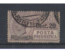 1924 - LOTTO/REGPN6UA - REGNO - 20su 15c. POSTA PNEUMATICA USATO 1924 - LOTTO/REGPN6UA - REGNO - 20su 15c. POSTA PNEUMATICA USATO