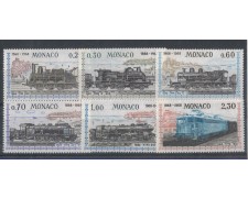 1968 - LOTTO/4367 - MONACO - CENTENARIO FERROVIA LOCOMOTIVE 1968 - LOTTO/4367 - MONACO - CENTENARIO FERROVIA LOCOMOTIVE