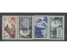 1956 - LOTTO/4531 - FRANCIA - INVENTORI E RICERCATORI 4v. 1956 - LOTTO/4531 - FRANCIA - INVENTORI E RICERCATORI 4v.