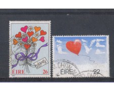 1985 - LOTTO/4596 - IRLANDA - AMORE 2v. 1985 - LOTTO/4596 - IRLANDA - AMORE 2v.