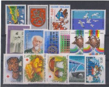1974 - LOTTO/4741 - FINLANDIA - ANNATA COMPLETA 15v.