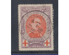 1915 - LOTTO/5101 - BELGIO - 20+20c. PRO CROCE ROSSA 1915 - LOTTO/5101 - BELGIO - 20+20c. PRO CROCE ROSSA