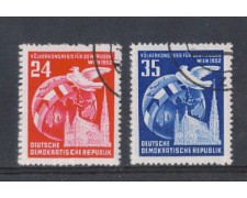 1953 - LOTTO/5150 - GERMANIA ORIENTALE - CONGRESSO PER LA PACE 1953 - LOTTO/5150 - GERMANIA ORIENTALE - CONGRESSO PER LA PACE
