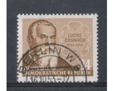 1953 - LOTTO/5153U - GERMANIA ORIENTALE - 24p. LUCAS CRANACH 1953 - LOTTO/5153U - GERMANIA ORIENTALE - 24p. LUCAS CRANACH