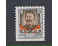 1954 - LOTTO/5163 - GERMANIA ORIENTALE - STALIN 1954 - LOTTO/5163 - GERMANIA ORIENTALE - STALIN