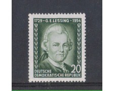 1954 - LOTTO/5164 - GERMANIA ORIENTALE - G.E. LESSING 1954 - LOTTO/5164 - GERMANIA ORIENTALE - G.E. LESSING