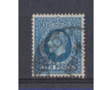 1934 - LOTTO/5199 - GRAN BRETAGNA - 10p. AZZURRO - USATO