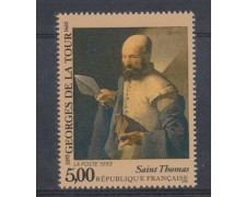 1993 - LOTTO/5241 - FRANCIA - 5 Fr. QUADRO DI DE LA TOUR . S.TOM 1993 - LOTTO/5241 - FRANCIA - 5 Fr. QUADRO DI DE LA TOUR . S.TOM