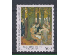 1993 - LOTTO/5242 - FRANCIA - 5 Fr. QUADRO DI DENISE LE MUSE 1993 - LOTTO/5242 - FRANCIA - 5 Fr. QUADRO DI DENISE LE MUSE