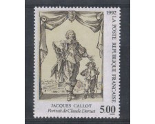 1992 - LOTTO/5261 - FRANCIA - JACQUES CALLOT 1v. NUOVO