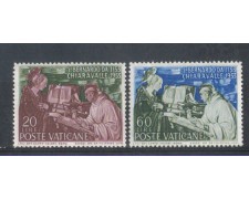 1953 - LOTTO/5835 - VATICANO - SAN BERNARDO 2v. NUOVI 1953 - LOTTO/5835 - VATICANO - SAN BERNARDO 2v. NUOVI